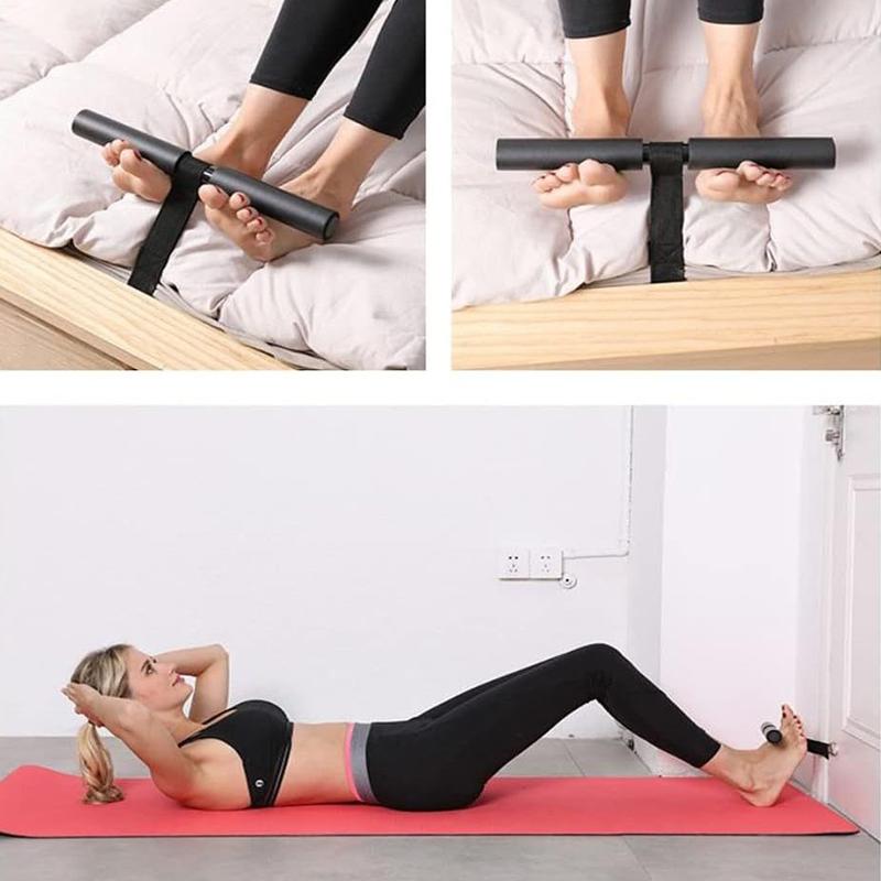 Home Sit Up Bar Sport Training Fitness Equipment Bed Door Sit-up Aids Body Stretching Accessory Abdominal Core Workout Equipment