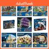 Harry Potter Schloss Hogwarts Bausteine Spielzeug ABS Kunststoff Konstruktion Kleine Granulatart Ein tolles Geschenk für Jugendliche