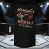 2026 Summer UFC Magomed Ankalaev Fighting Graphic Tshirt Women Sports Cotton Short Sleeve Loose Leisure Fitness Shirt Unisex