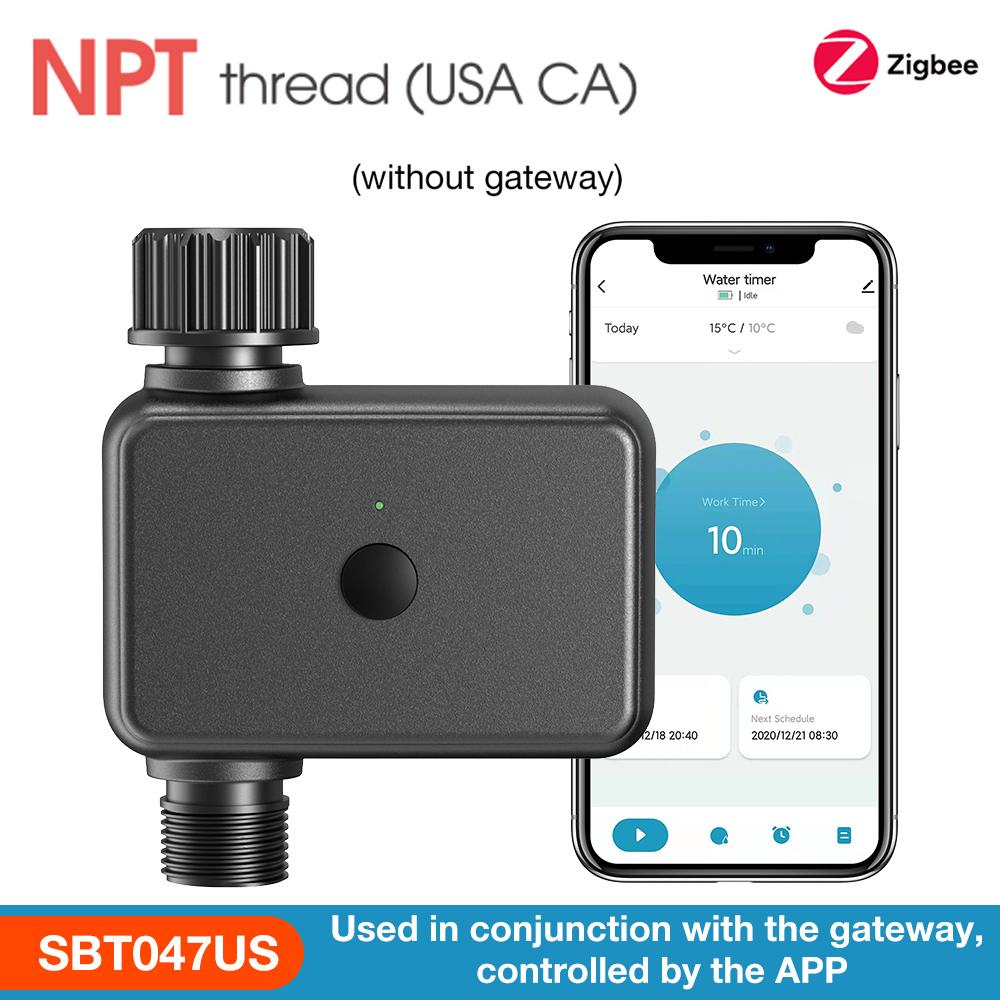 

Smart Life WiFi&Zigbee Garden Water Timer Automatic Irrigation Valve Controller for Sprinkler System Programming Rainy Delay