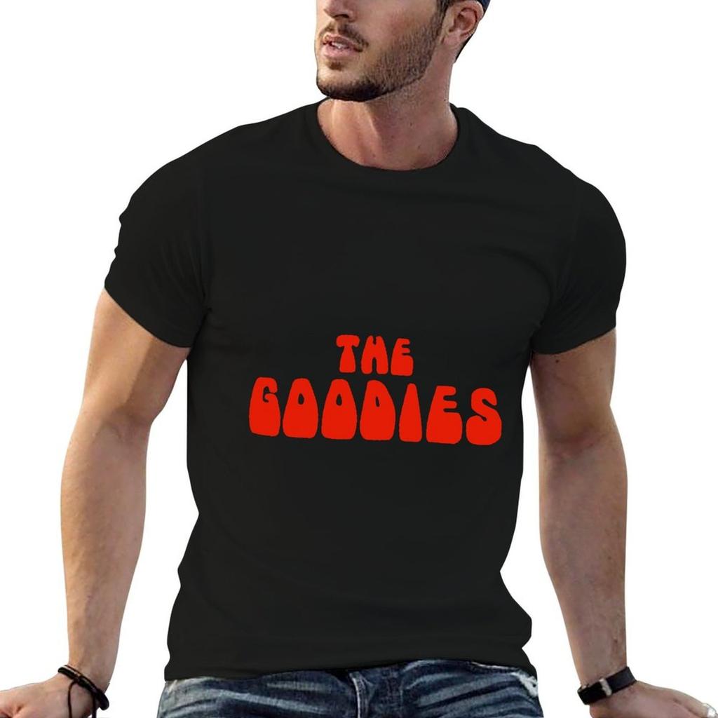 OPTE The Goodies T-Shirt Cotton Retro TV Comedy Funny BlackOne Size