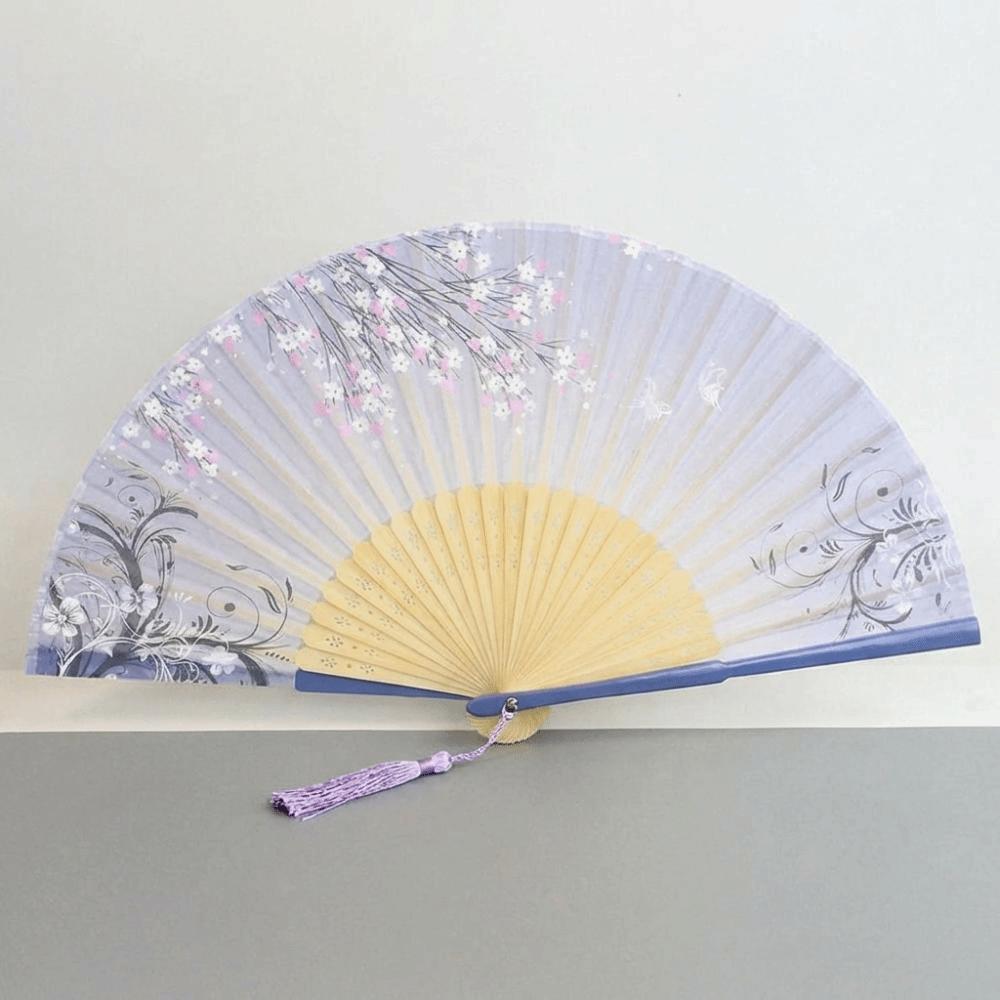Ручной Веер Старинный Складной Веер Полупрозрачный Танцевальный Веер Портативный Китайский Ручной Веер Свадебная Вечеринка Style 3