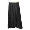 [Good Condition] MOUSSY Pleated Skirt Long Wrap Black Women's