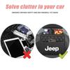 AIY5   Car Seat Backrest Storage Stowing Tidying Pocket For Jeep Wrangler Rubicon Renegade Compass Grand Cherokee Patriot Liberty JK