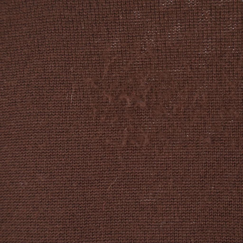 Mackintosh Long Sleeve Sweater 38 Brown Knit Women Used