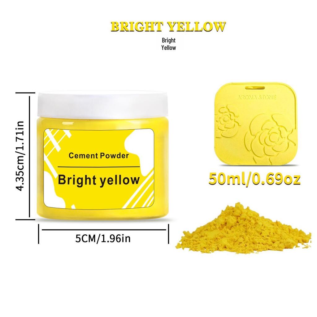 50ml Iron Oxide Pigment for DIY Cement and Gypsum Flower Pots