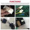 26/38/41/59Pcs Automotive Plug Pullers Car Terminal Removal Repair Tools Electrical Wiring Crimp Connector Pin Extractor Kit