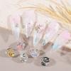 3D Nail Charms,Sparkles Nail Rhinestones Nails Gems Alloy Nails Crystals Jewelry Nail Studs for Nails Art Decorations