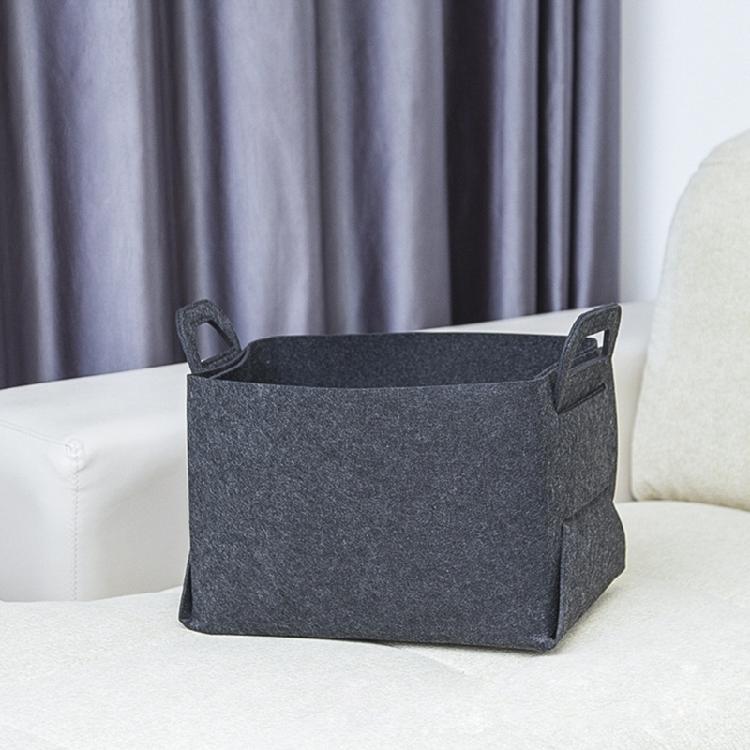 Stylish Foldable Felt Container Large Storage Box for Car Trunk and Home Storage