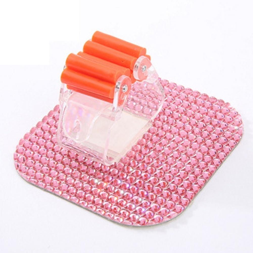 Reusable Crystal Bathroom Cleaning Brush Mop Broom Wall Hanging Holder Plastic Clip Seamless 1 Pc