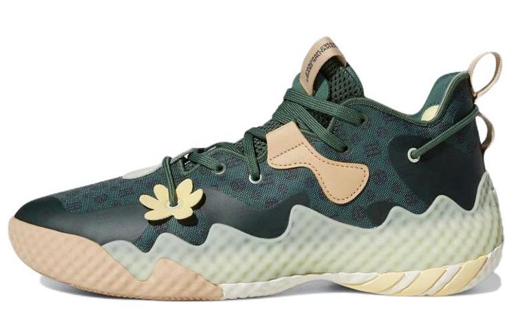 Harden Vol. 6 Adidas  Green Oxide Monogram  GW9032 40