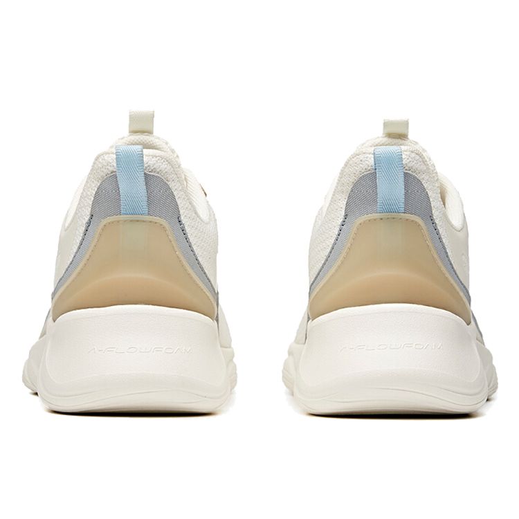 Anta Lingyun Low Top Running Shoes Men Sneakers Malt-Brown White 912035562-2