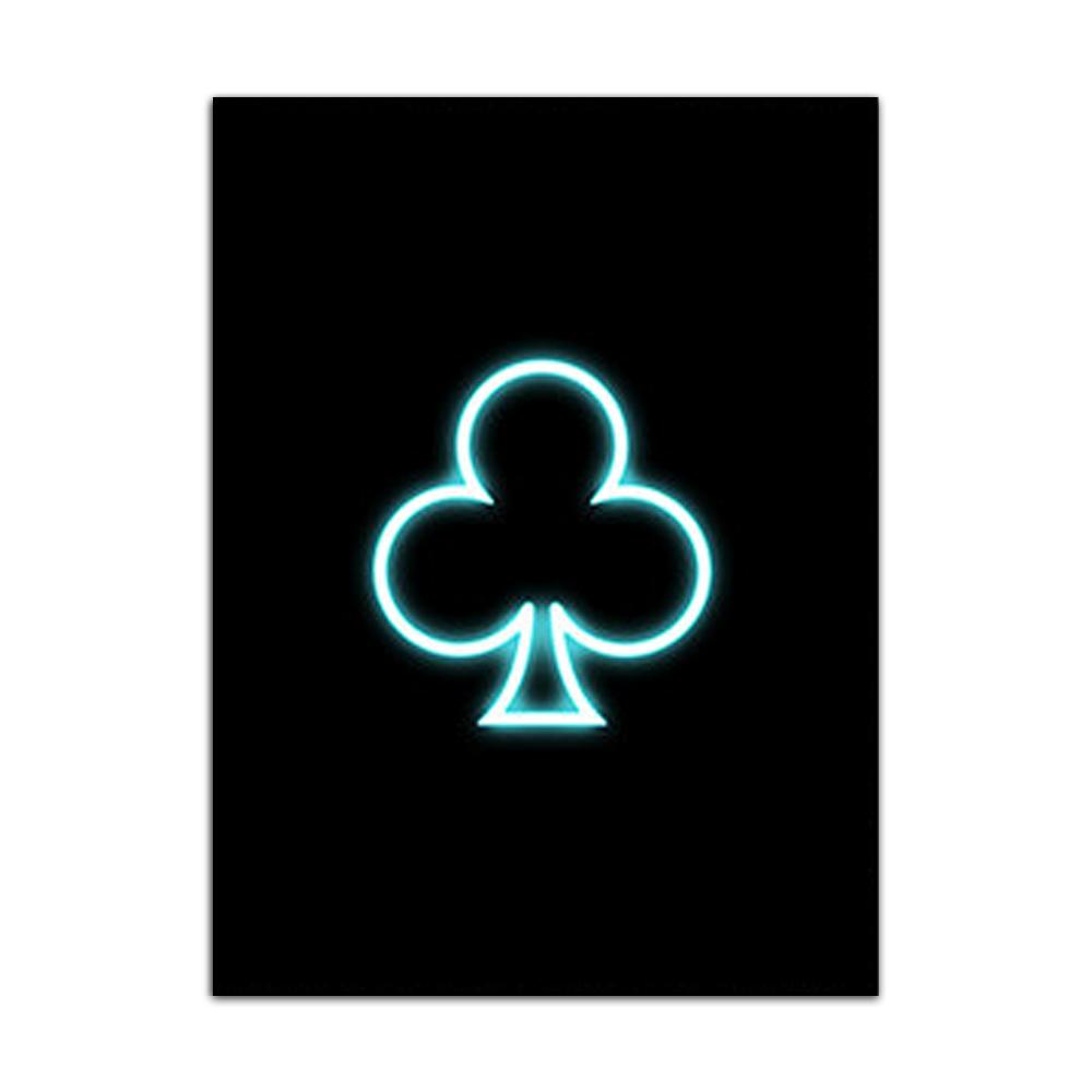 Gold Queen King Poker Black Nordic Wall Prints And Posters For Living Work Room Wall Art Canvas Painting Picture