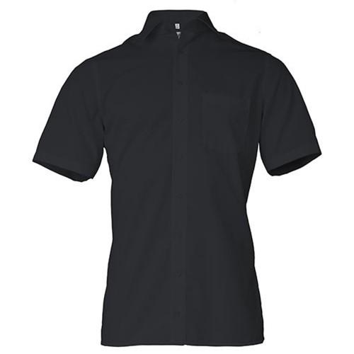 Marvelis Mens Poplin Comfort Short-Sleeved Shirt
