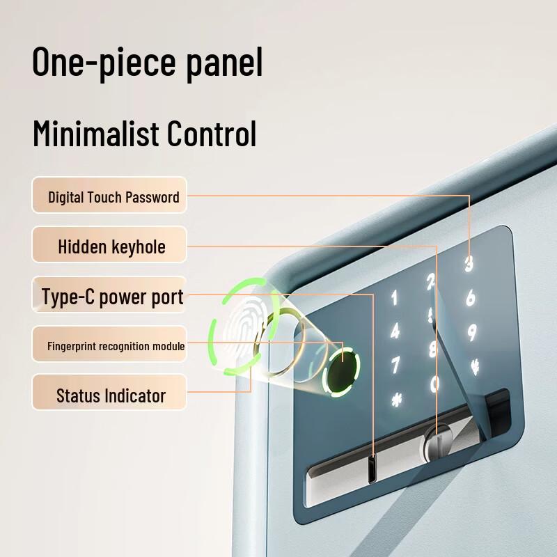 Deli Colorful Home Security Safe