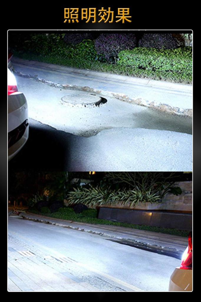 T20 LED Back Lamp, White, Explosive Light, High Brightness, T20, Pinch Different, Built-In Canceller,