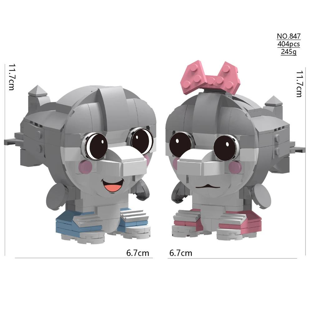 

2025 Новые Бред Кирпичики Тунг Тунг Сахур Италия Тралалеро Тралала Строительные блоки Смешные Сборные Игрушки для Детских Подарков на День Рождения