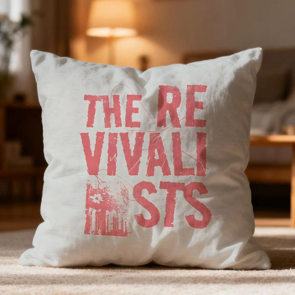 Fashion T-TThe Revivalists Cushion Cover Soft Washable Pillow Case Multi-Scene for Couch Bed Travel Office Use