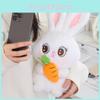 Moon Plush Rabbit Toy Carrot Cute Cartoon Girl Holiday Doll Valentine Day Gift