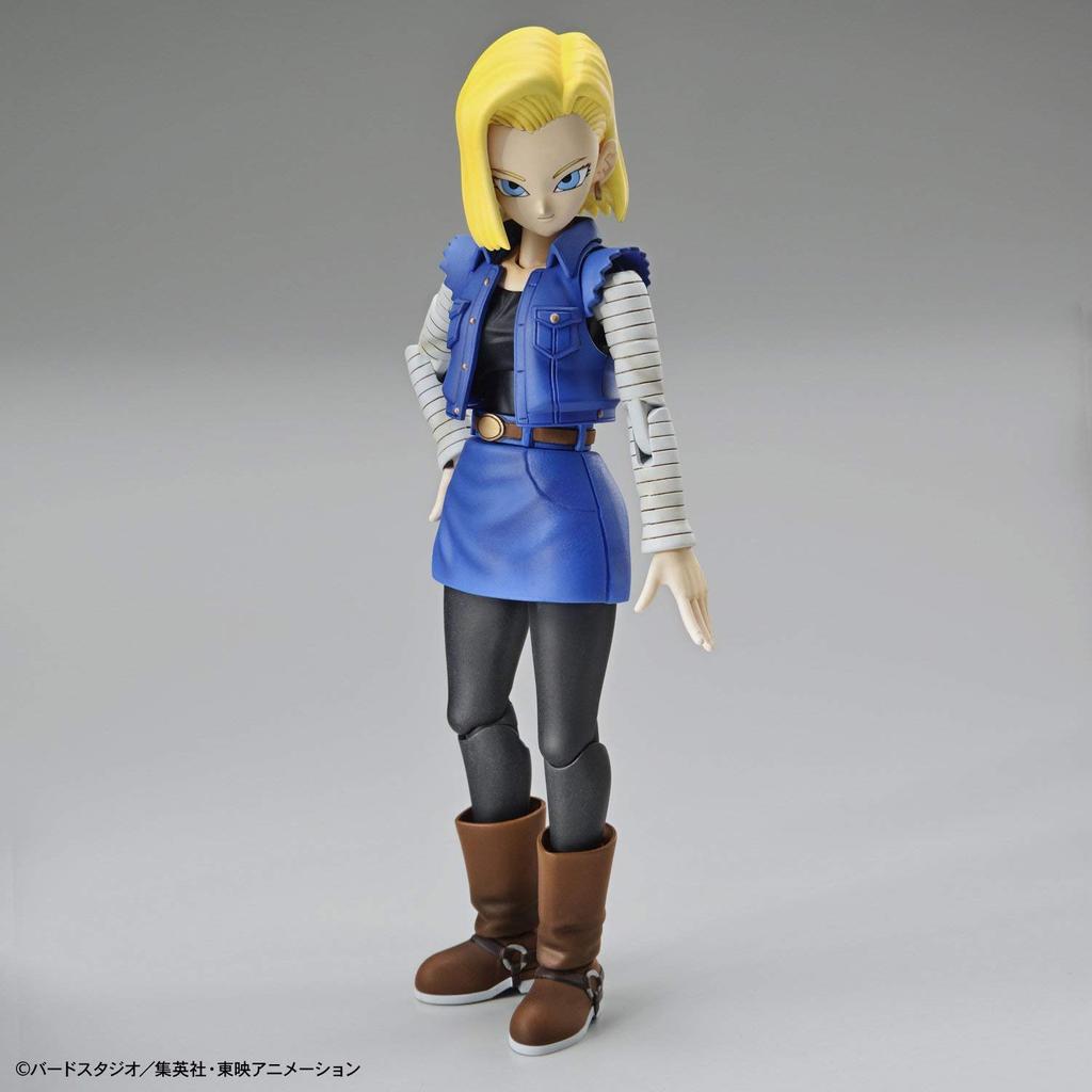 Figure-rise Standard Dragon Ball Android 18 Color-separated Plastic Model Kit