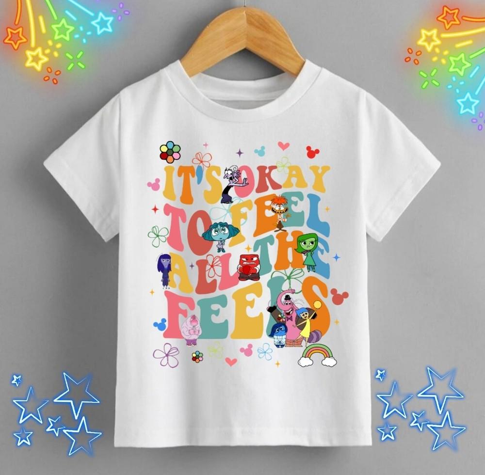 Головоломка 2 Нормально чувствовать все эмоции 7 Пиксар Модная Графическая Футболка Унисекс S