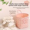 Hand-held Laundry Storage Basket Large Capacity Foldable Laundry Hamper  Laundry Room