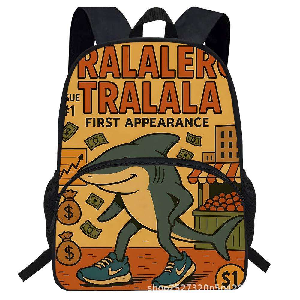 Stickman Italian Brainrot Backpack