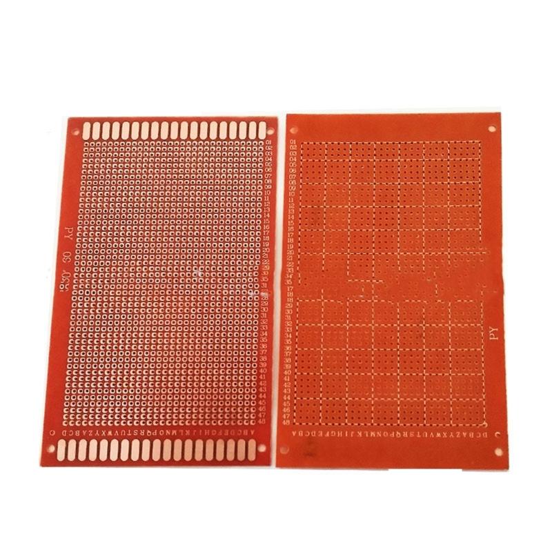 5 Piece 1.2mm Thick Single Side Copper Clad PCB Board Phenolic Resin Copper Clad Sheet Upgrades Ideal for DIY Soldering