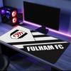 Fulham Football Crest Mouse Pad, Rubber Base, Mouse Pad for Gamers and Office Use, Gaming Desk , Easy To Clean Mat Christmas fan gifts