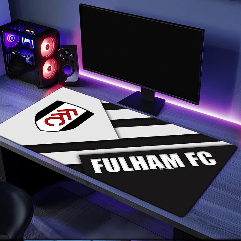 Fulham Football Crest Mouse Pad, Rubber Base, Mouse Pad for Gamers and Office Use, Gaming Desk , Easy To Clean Mat Christmas fan gifts
