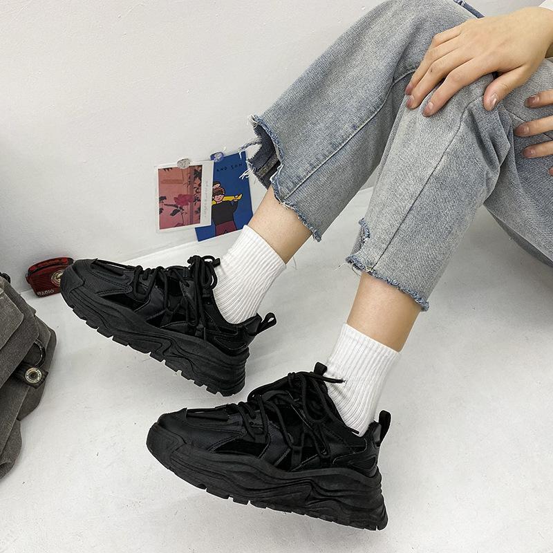 Boutique Dad Shoes Children Spring and Autumn Ins Thick-soled Versatile Student Sports and Leisure Shoes Tide