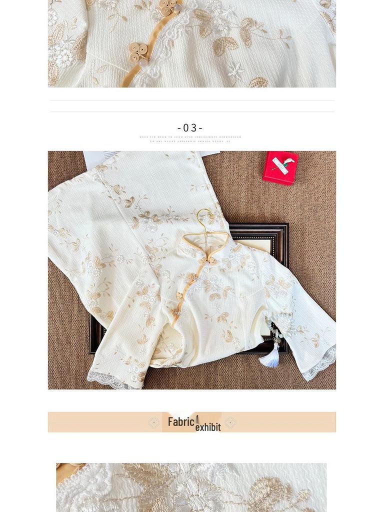 New Summer Qipao Dress: Retro Chinese Style for Young, Everyday Elegance