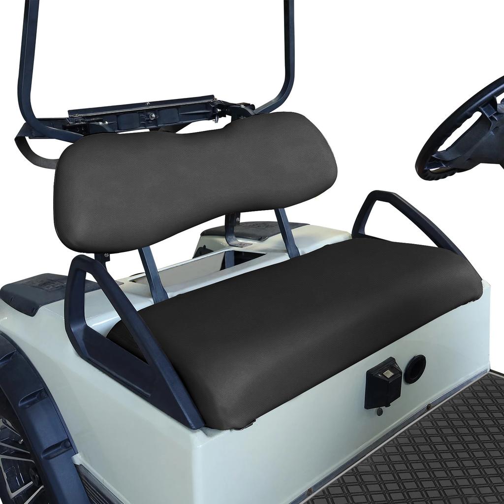 Fashion Cushion Cover Golf Cart Accessories Seat Cover Set Heat Washable Polyester Mesh Cloth for Club Car /EZGO / Yamaha