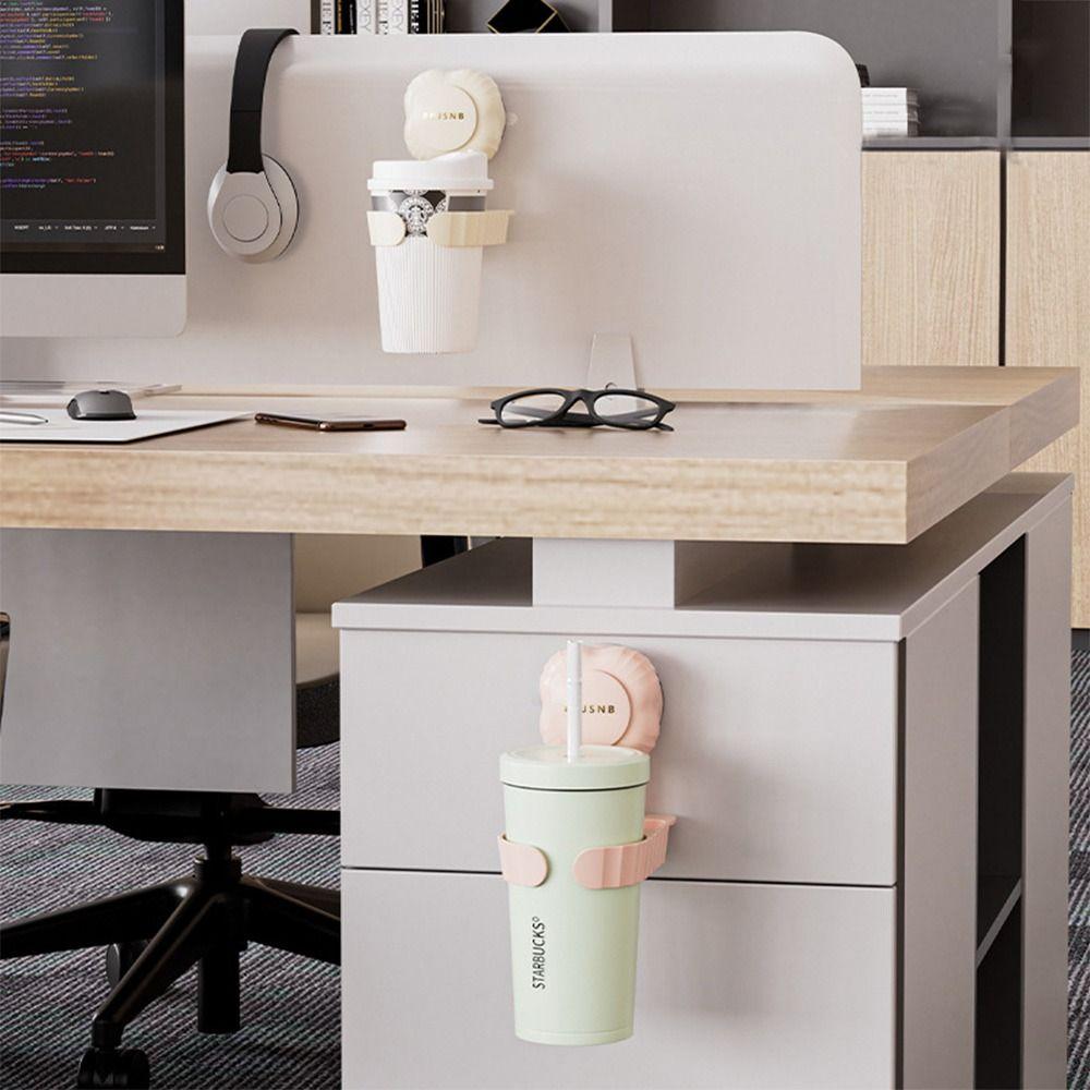 Gifts Suction Cup Cup Holder Portable Multifunctional Milk Tea Coffee Cup Holders Anti-tip Bedroom Cup Fixing Clip