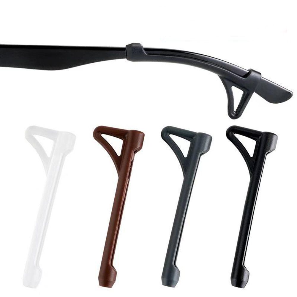 5Pairs Durable Anti-lost Silicone Glasses Legs Sleeve Glasses Cover Anti-slip Ear Hook