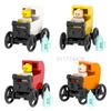 MOC4078 City Series 19Pcs MOC Blocks Baby Stroller Pram Compatible With Figures DIY Building Blocks Kids Toys For Children Gifts