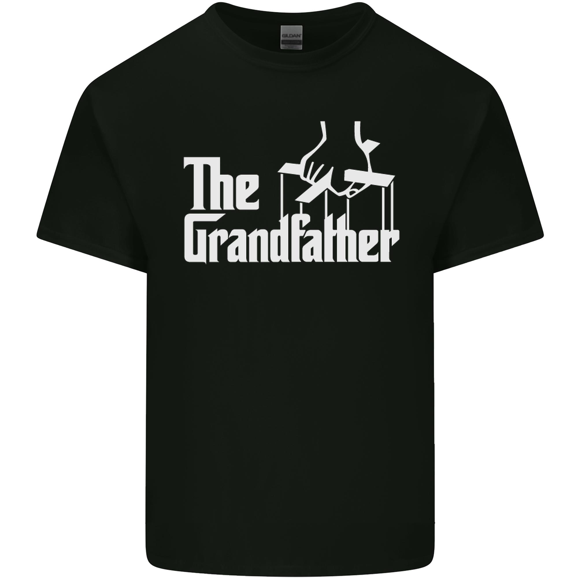 The Grandfather Grandad Grandparents Day Unisexs Light Cotton TShirt S