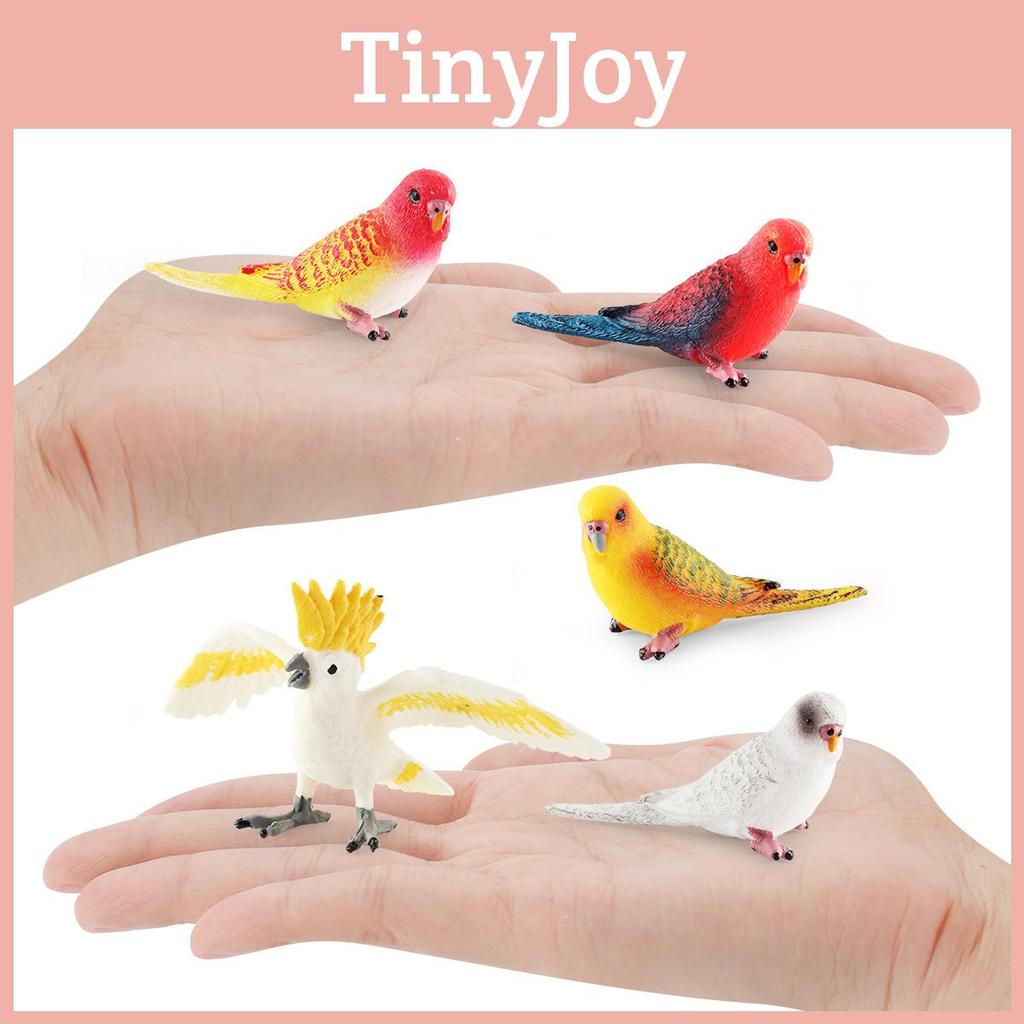 Parrot Bird Replica Pvc Model For Kids Learning And Childrens Room Decor