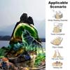 Wolfsmuster Flanelldecke Hohe Qualität Warm Bequem Decke für Alle Jahreszeiten Perfekt für Geschenke Heimdekoration
