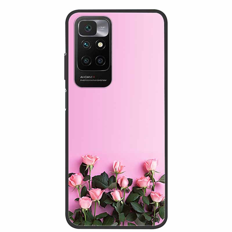 Für Xiaomi Redmi 10 Hülle Stoßfest Weiches Silikon TPU Rückabdeckung Für Xiaomi Redmi10 Handyhüllen Redmi 10 Prime 2022 Süße Cartoon