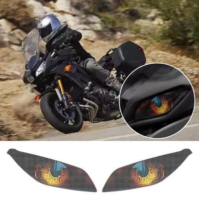 Dragon Eye Headlight Sticker For Yamaha Tracer 9GT 21-24 Motorcycle Waterproof Protection Decals Tracer Motorbike Accessori R1A4