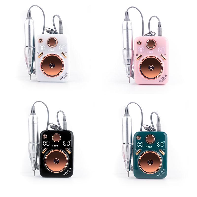 

Rechargeable Portable Nail and Skin Grinder with Heating Function