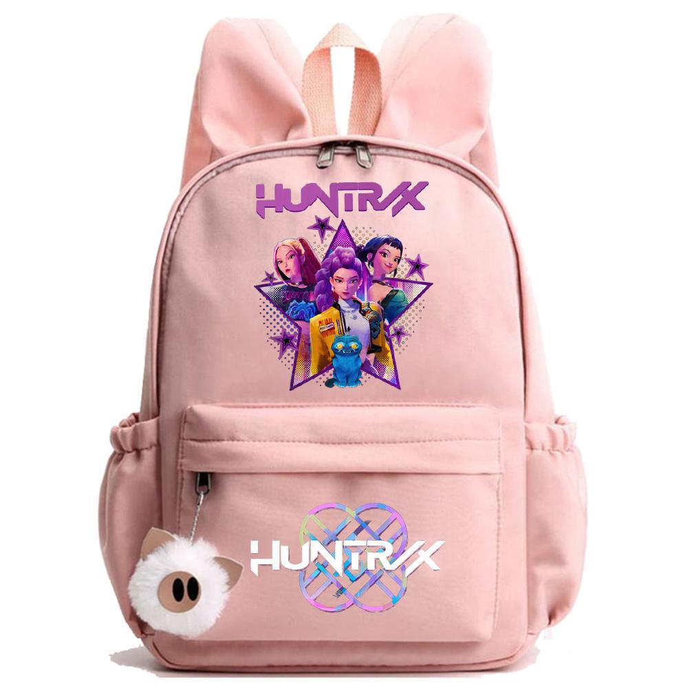 Anime K-Pop Nadrukowany Wodoodporny Plecak Uczeń Nastolatek Tornister dla Chłopca Dziewczyny Tornister Torba Szkolna Kobiety Duża Pojemność Torba Podróżna Prezent dla Dziecka Mochila