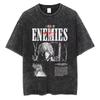 VINLAND SAGA Manga T-shirt Dla Mężczyzn Kobiet Koszulka Bawełna Prana T-shirt Odzież Lato Krótki Rękaw Dekolt O Streetwear