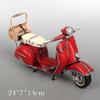 Vespa Scooter Model Vintage   Motor Car Die-Cast Static Model Gift For Kids Fans