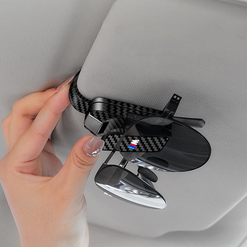 Car Eyeglass Glasses Organize Storage Sunglasses Clip Holder For BMW M X1 X3 X5 E30 E90 M3 F30 F20 F10 E46 E60 Auto Accessories nlvc53