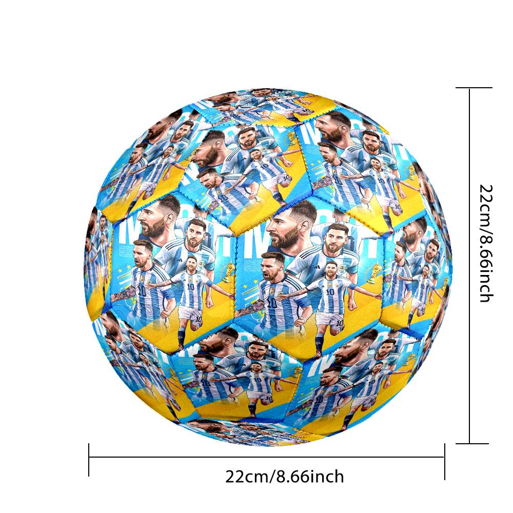 Messi 10 Number Football Legend Messi 10 Number Size 5 Football Machinestitched Indooroutdoor Training And Matches Surprise Collection Gift
