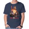 Unisex Crew Neck T-Shirt Bounty Hunters Graphic Short Sleeve Casual Tee