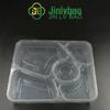 Disposable 5-Compartment Meal Prep Containers