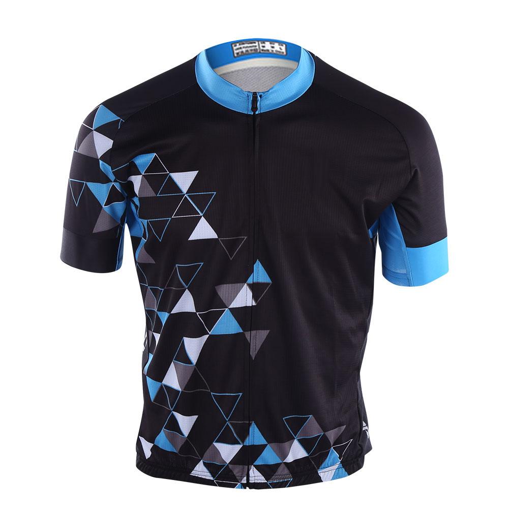 Man Male Summer Outdoor Polyester Short Sleeve Bicycle Cycling Wear ClothesShort Sleeve S